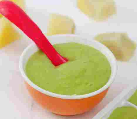 Pea puree