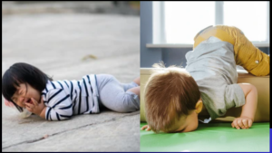 Mum Baby Sparh 8 what to do of baby fell down on floor